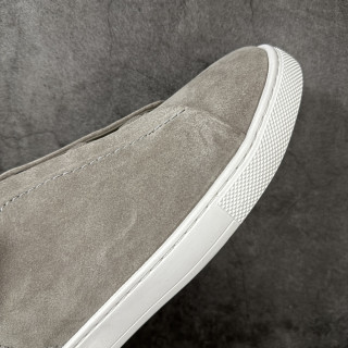 Zegna Triple Stitch Low Sneaker 'Rust / Caramel' view 6