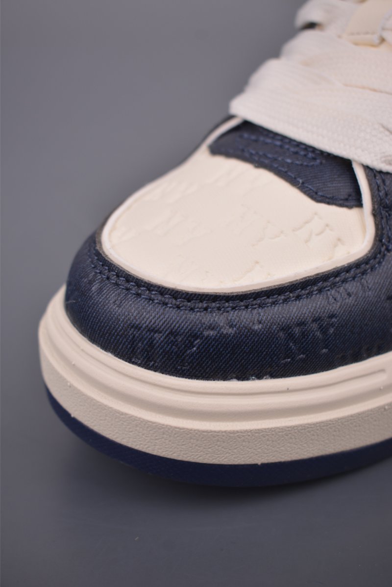 MLB Chunky Liner Cooperstown Monogram Denim 'Multi' view
