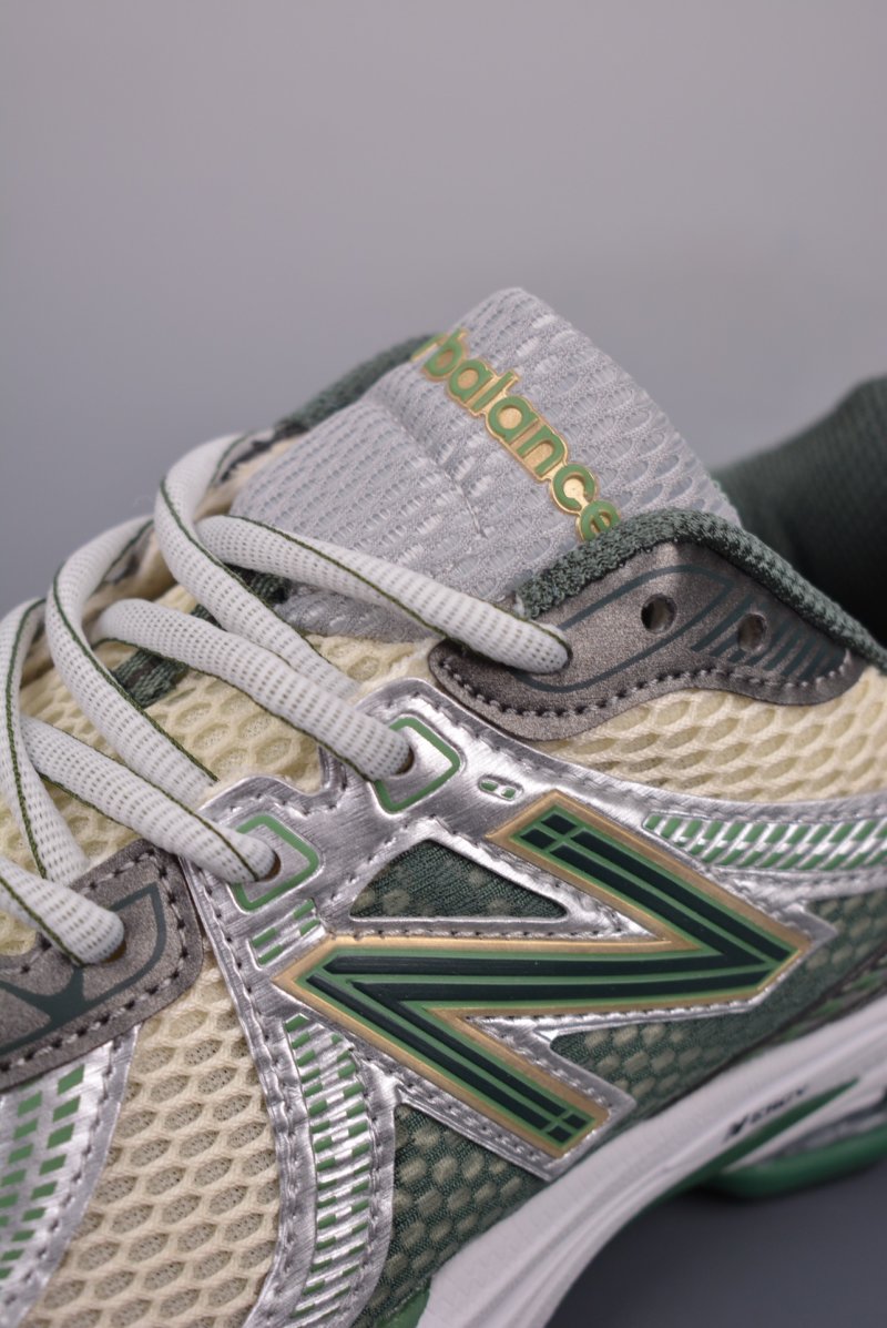Aime Leon Dore x New Balance 860V2 'Gold / Silver' view