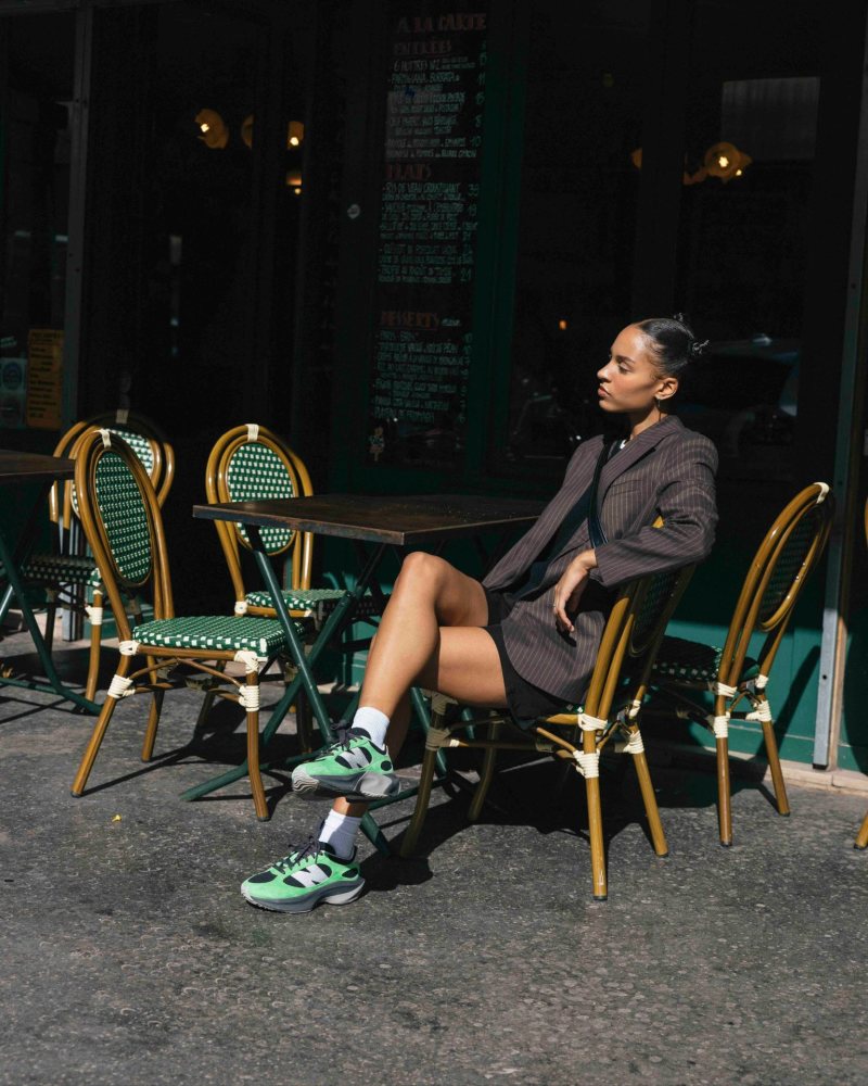 Auralee X New Balance Warped Runner view