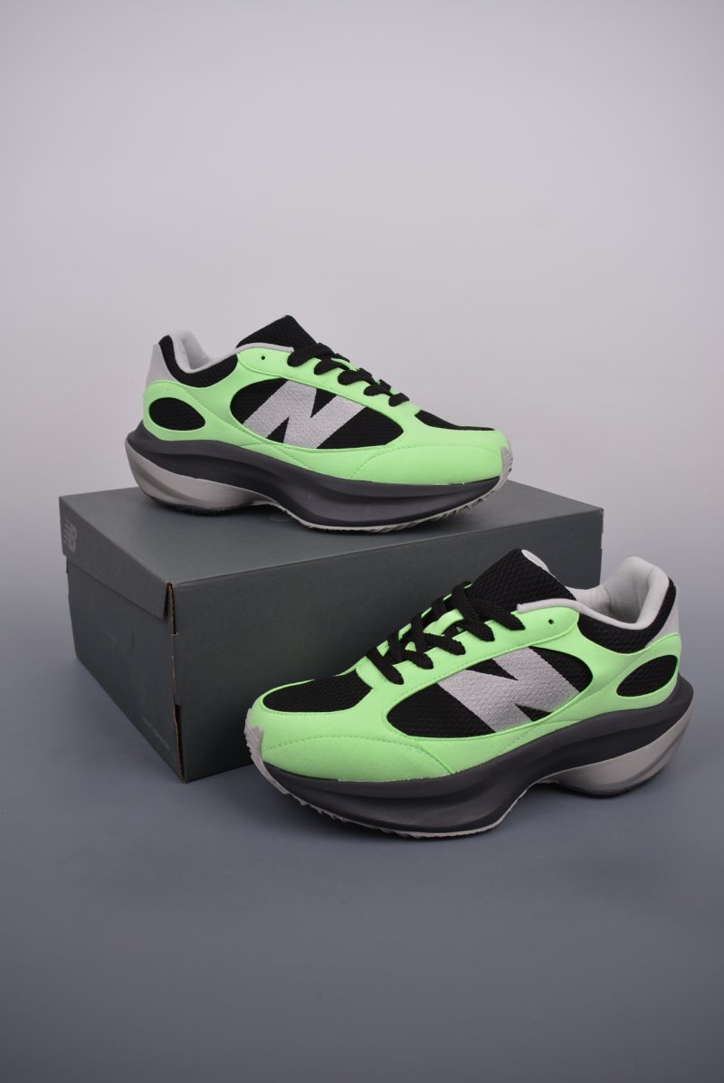 Auralee X New Balance Warped Runner view