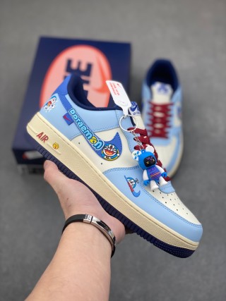 Nike Air Force 1 Low 'Doraemon Bamboo Dragonfly' view 1