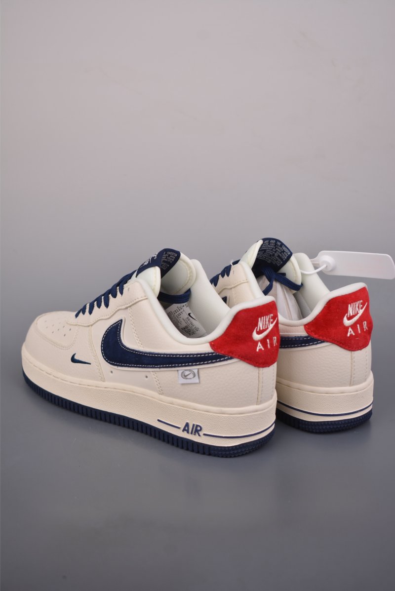 Nike Air Force 1 Low 'White / Red / Navy' view