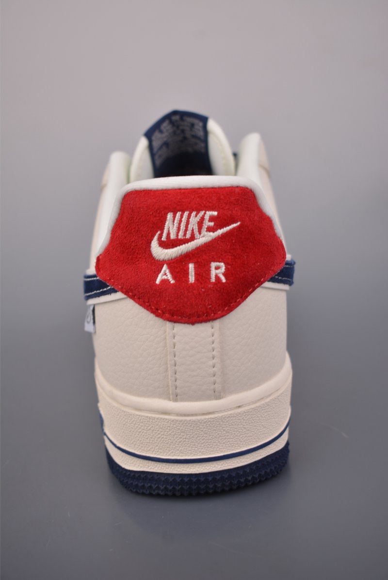 Nike Air Force 1 Low 'White / Red / Navy' view