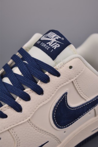 Nike Air Force 1 Low 'White / Red / Navy' view 7