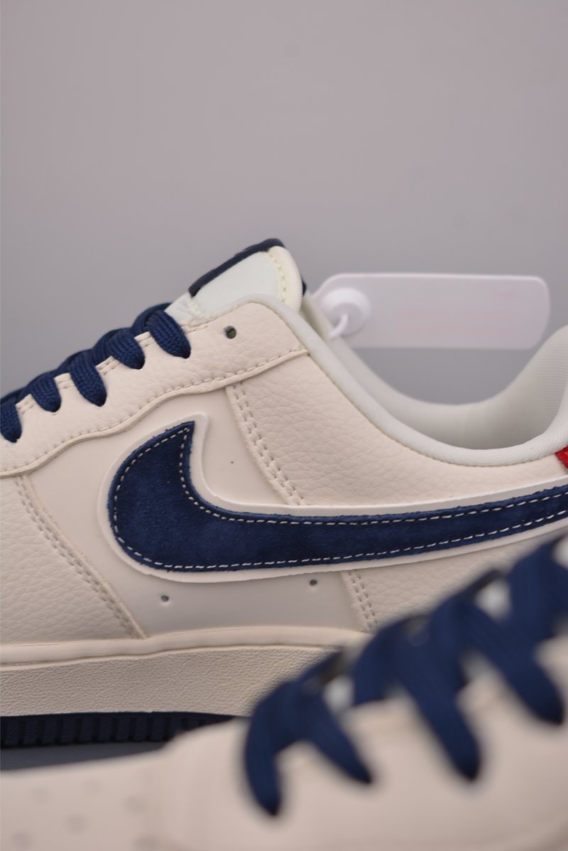 Nike Air Force 1 Low 'White / Red / Navy' view