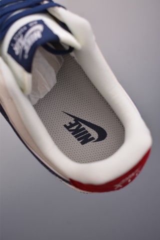 Nike Air Force 1 Low 'White / Red / Navy' view 9