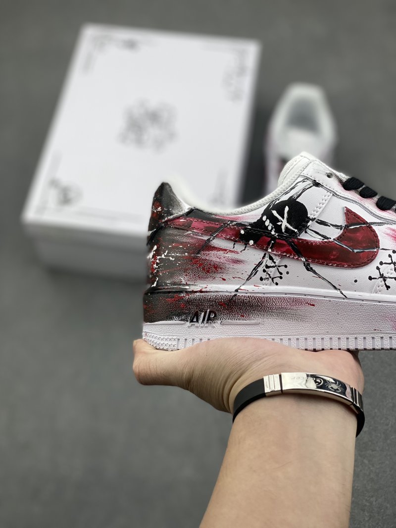 Nike Air Force 1 Low 'Bloodnight Stitched' view