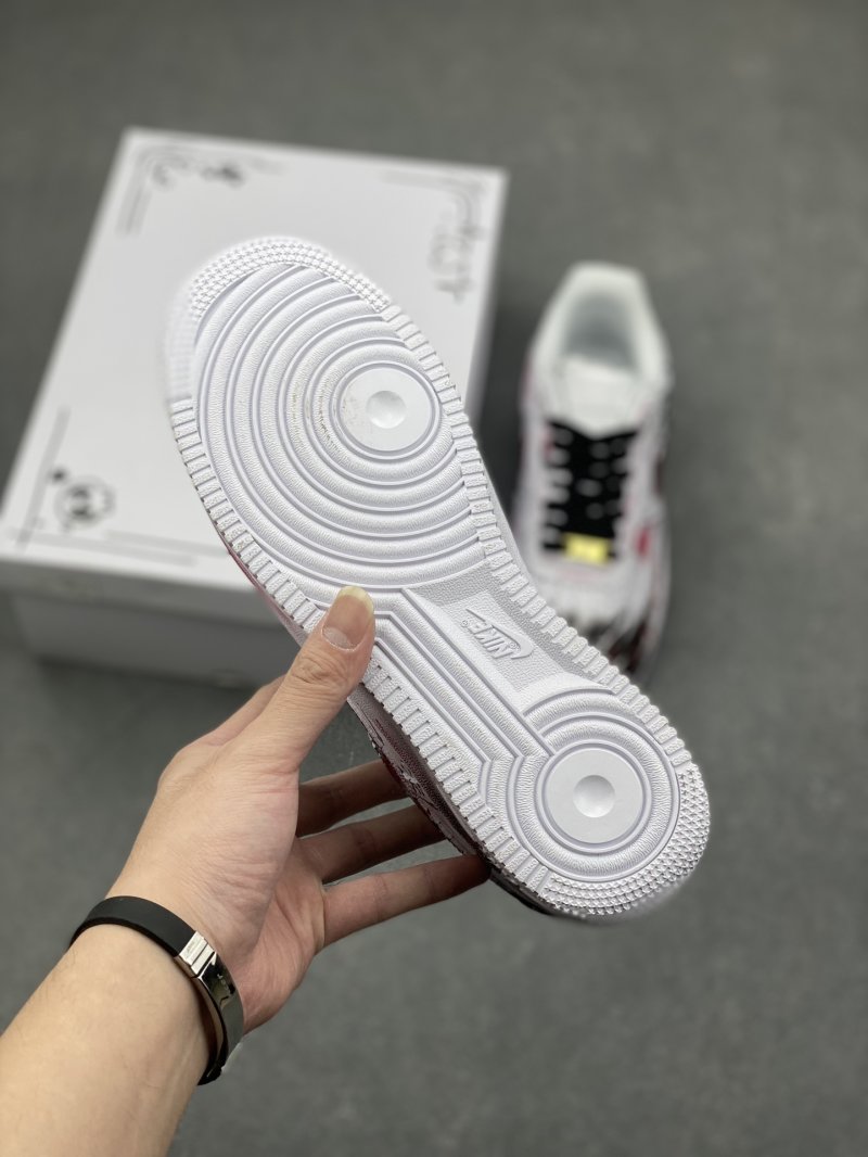 Nike Air Force 1 Low 'Bloodnight Stitched' view