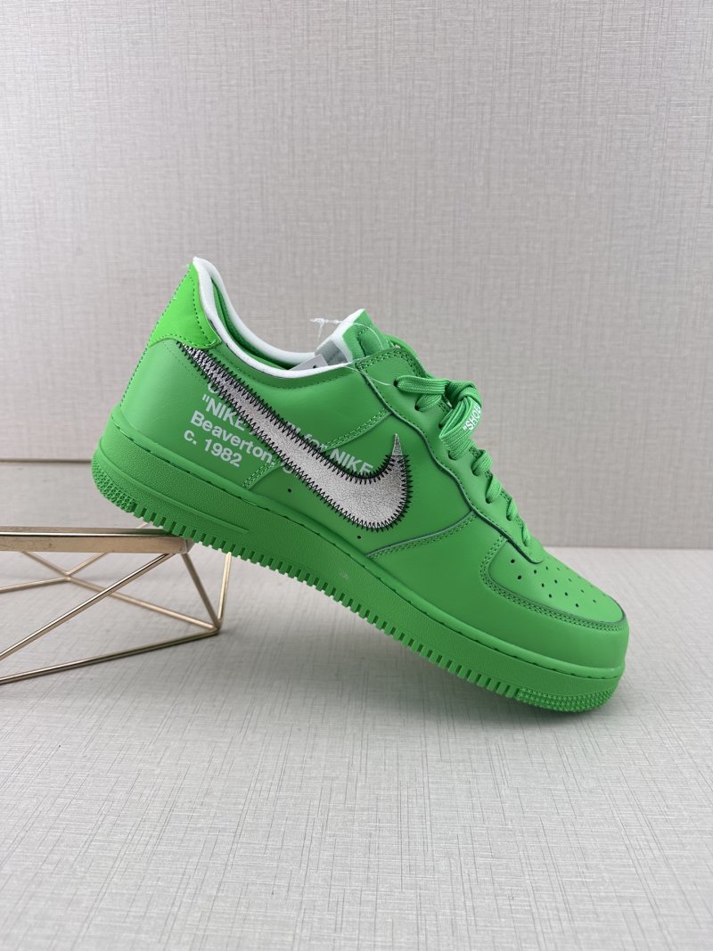 Off-White x Nike Air Force 1 '07 'Green' view