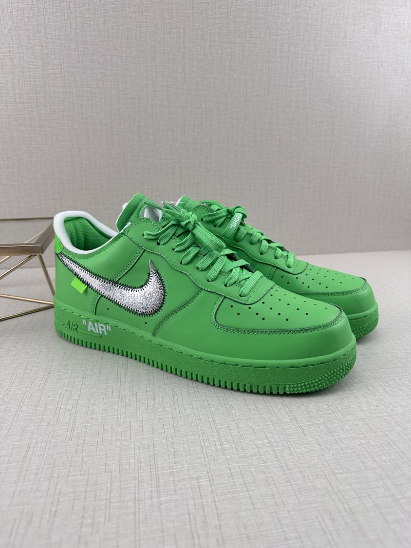 Off-White x Nike Air Force 1 '07 'Green' view
