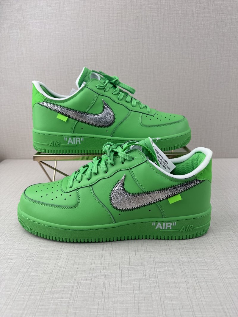Off-White x Nike Air Force 1 '07 'Green' view