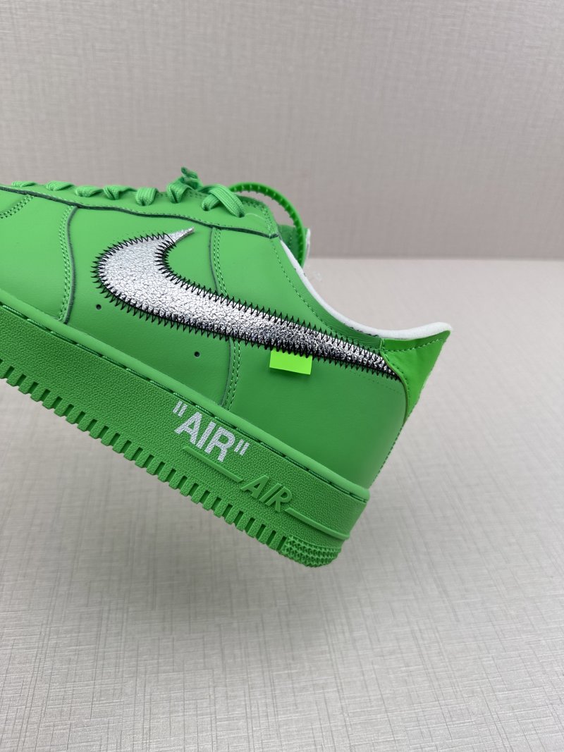 Off-White x Nike Air Force 1 '07 'Green' view