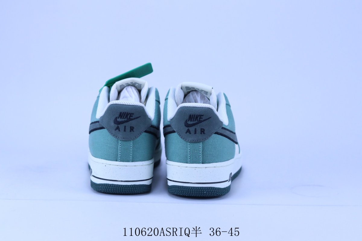 Nike Air Force 1 'White / Green' view