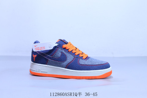 Nike Air Force 1 Low 'Kobe Denim' view 1