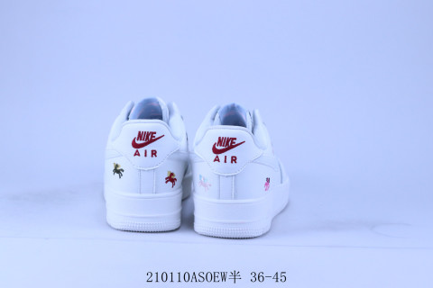 Nike Air Force 1 Low 'White' view 3