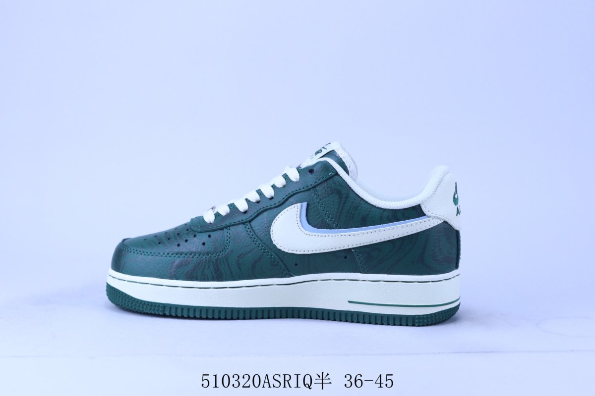 Nike Air Force 1 Low 'White / Green' view