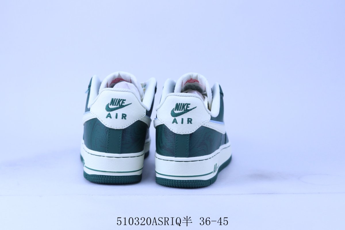 Nike Air Force 1 Low 'White / Green' view