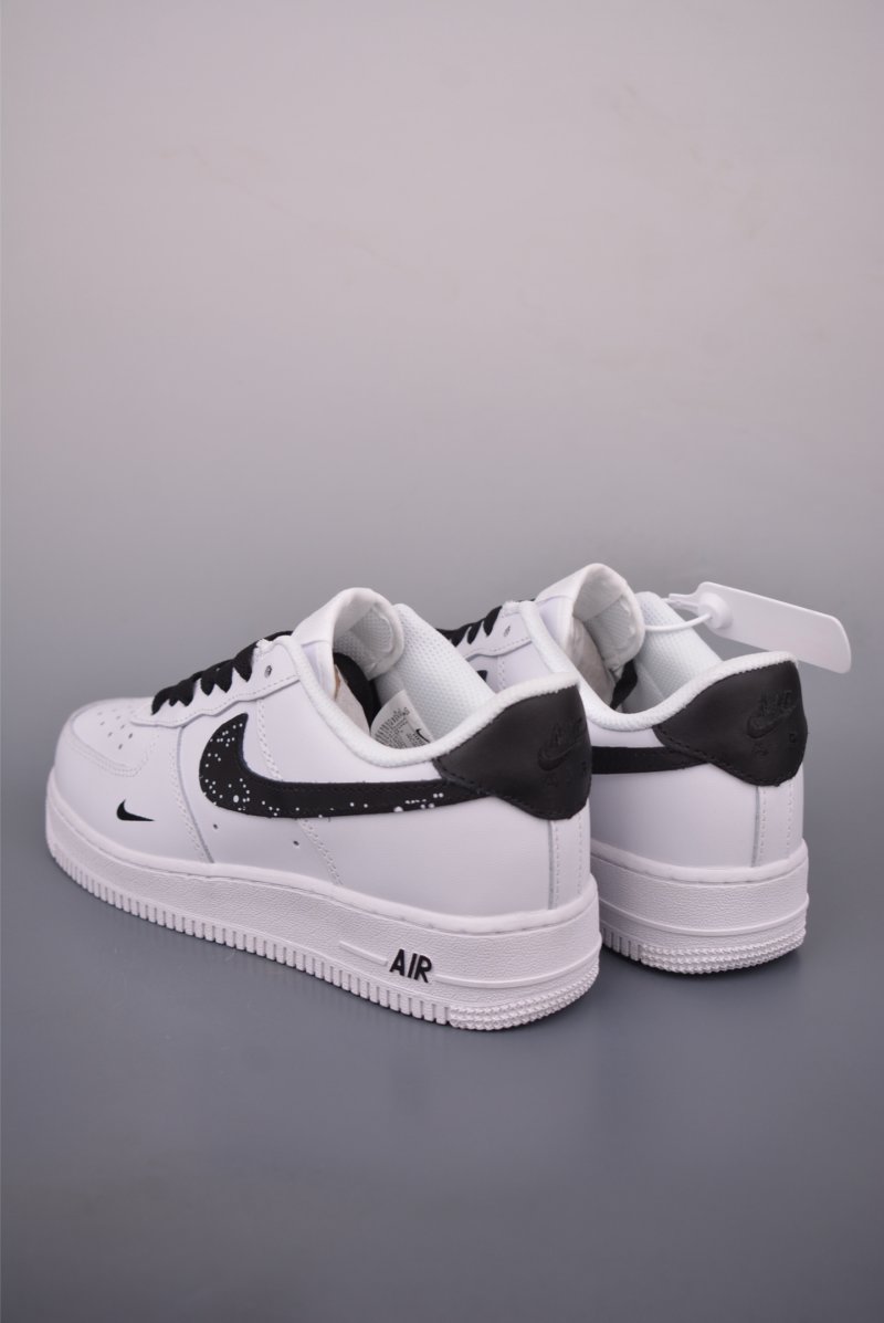 Nike Air Force 1 Low 'White / Black Splatter' view
