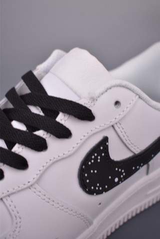 Nike Air Force 1 Low 'White / Black Splatter' view 7