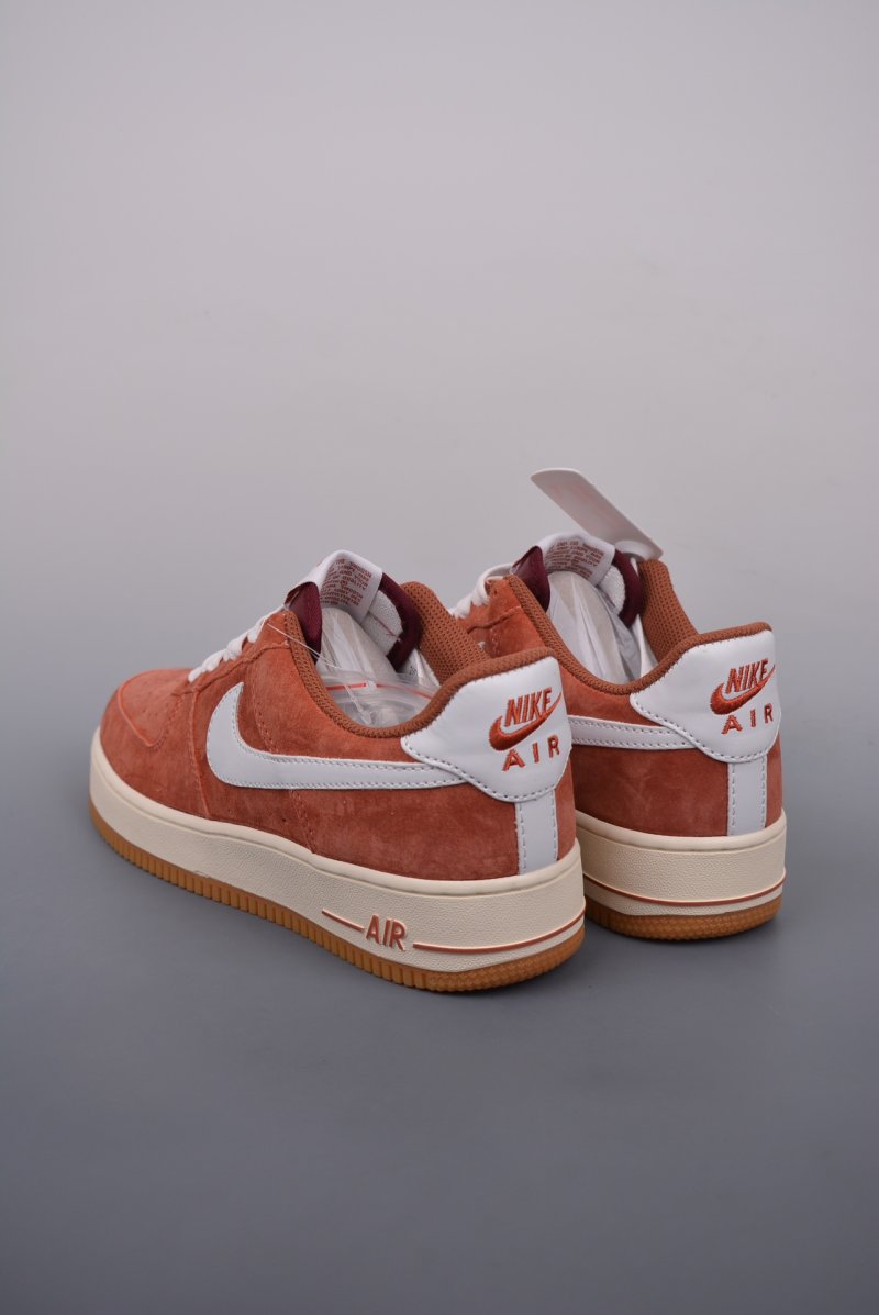 Nike Air Force 1 Low 'White / Orange Suede' view