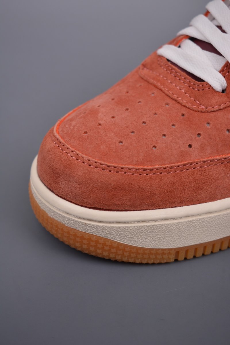 Nike Air Force 1 Low 'White / Orange Suede' view