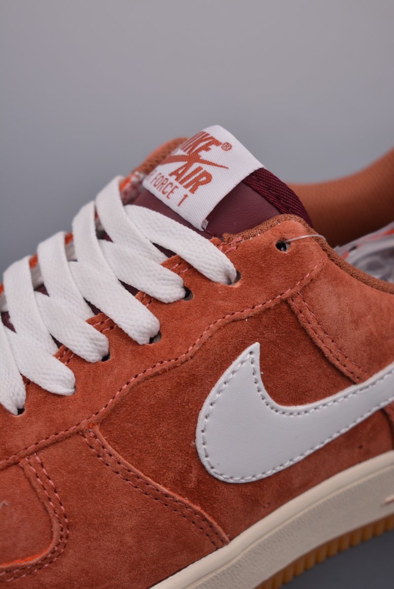 Nike Air Force 1 Low 'White / Orange Suede' view