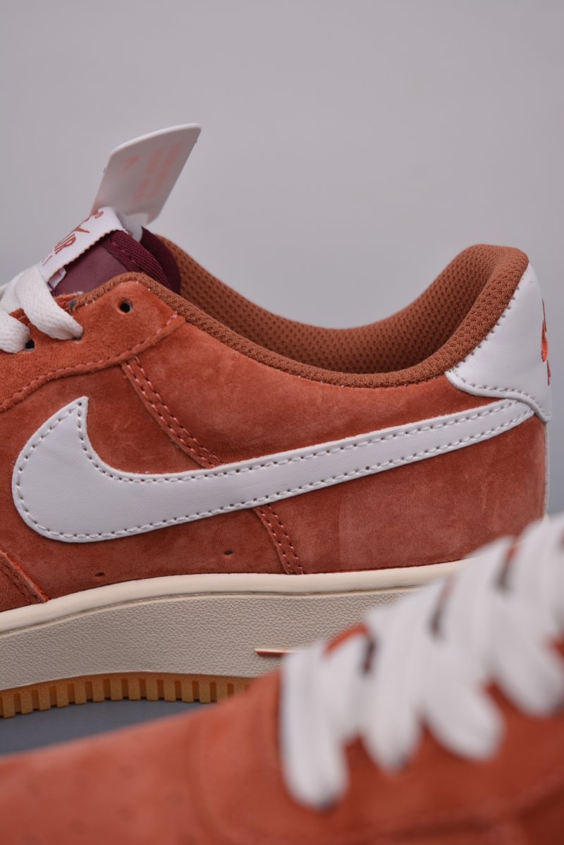 Nike Air Force 1 Low 'White / Orange Suede' view