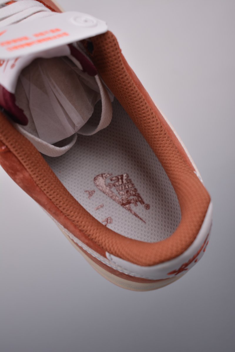 Nike Air Force 1 Low 'White / Orange Suede' view