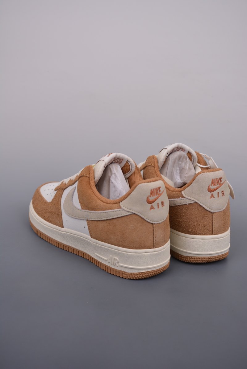 Nike Air Force 1 Low 'White / Brown' view