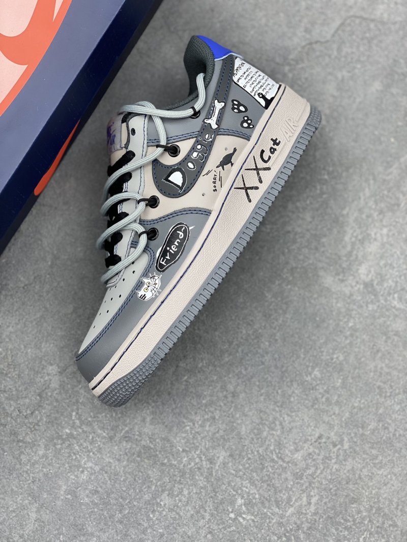 Nike Air Force 1 Low 'British Blue' view
