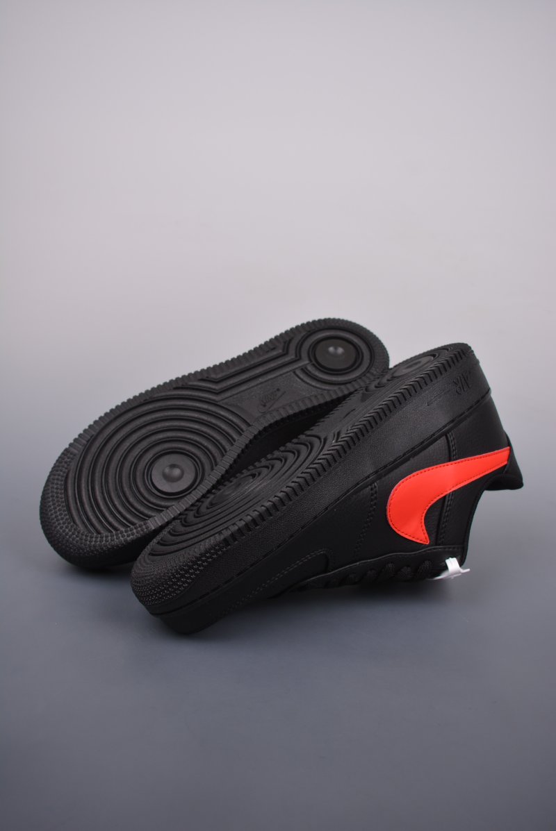 Nike Air Force 1 Low 'Black / Red' view