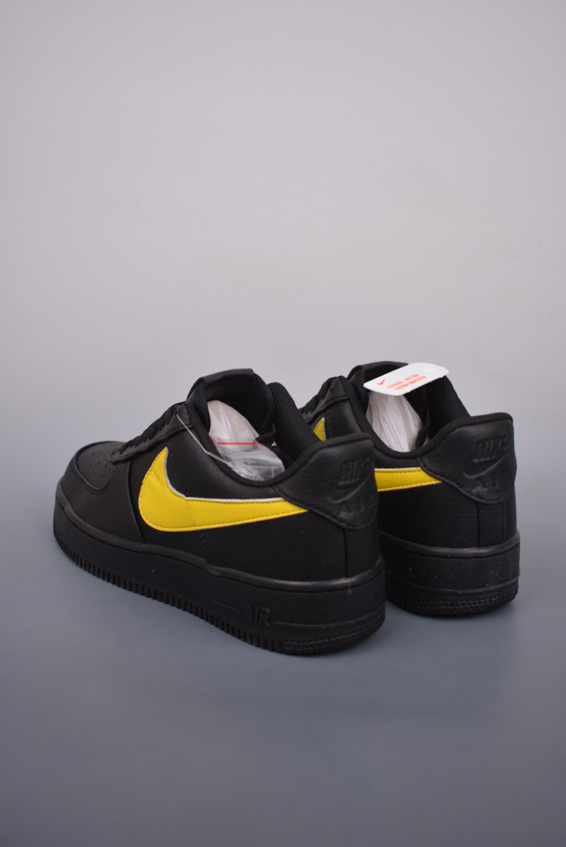 Nike Air Force 1 Low 'Black / Yellow' view