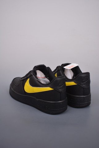 Nike Air Force 1 Low 'Black / Yellow' view 2