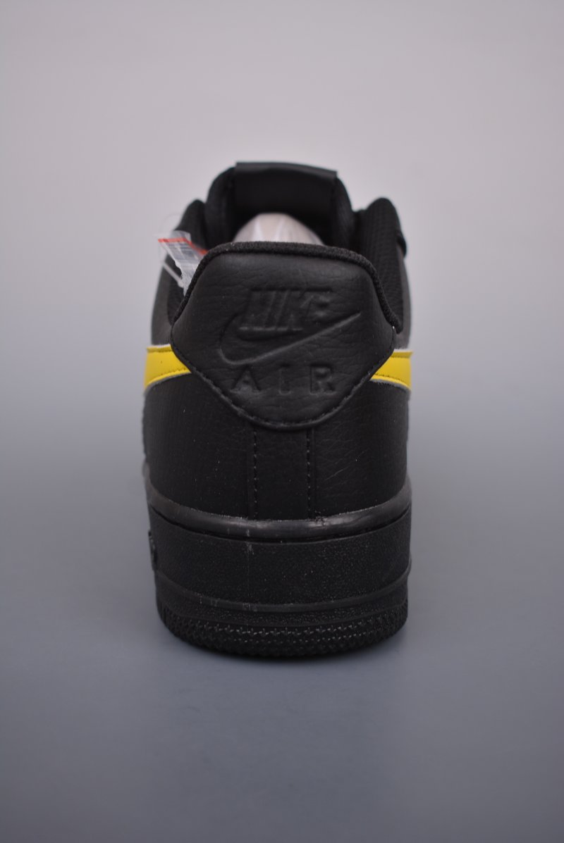 Nike Air Force 1 Low 'Black / Yellow' view
