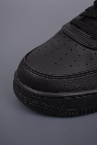 Nike Air Force 1 Low 'Black / Yellow' view 6