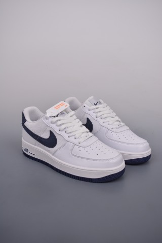 Nike Air Force 1 Low 'Navy / White' view 1