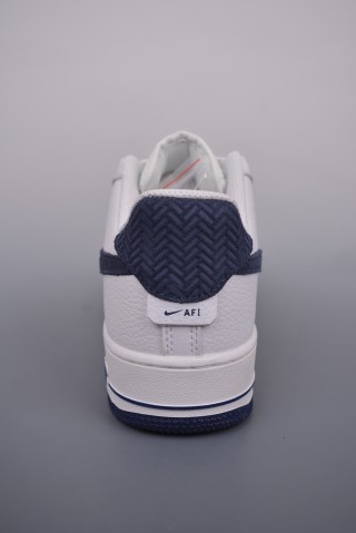 Nike Air Force 1 Low 'Navy / White' view 4