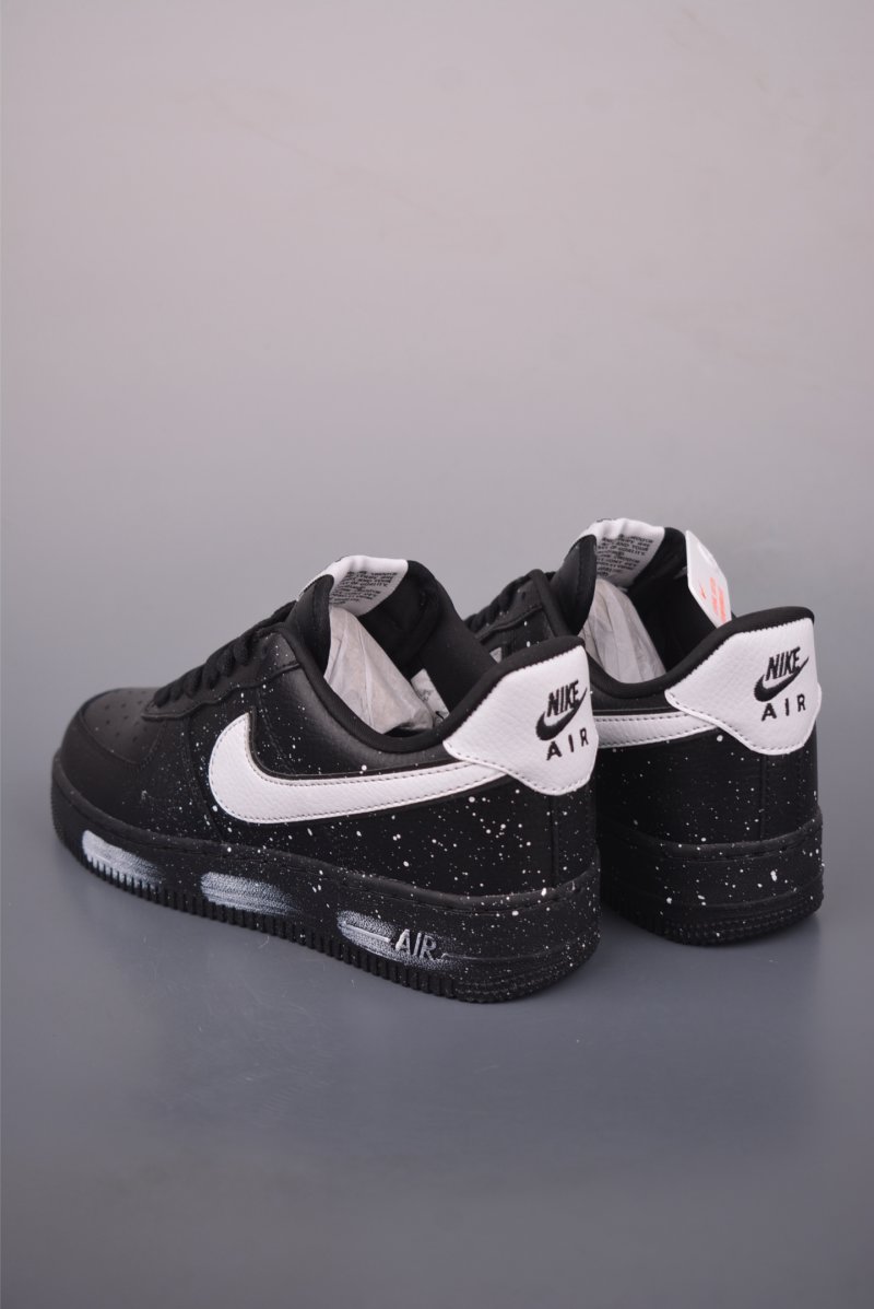 Nike Air Force 1 Low 'Black / White Splash' view