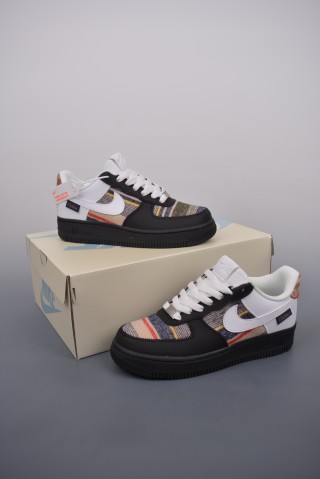 Nike Air Force 1 Low 'Black Sweater' view 5