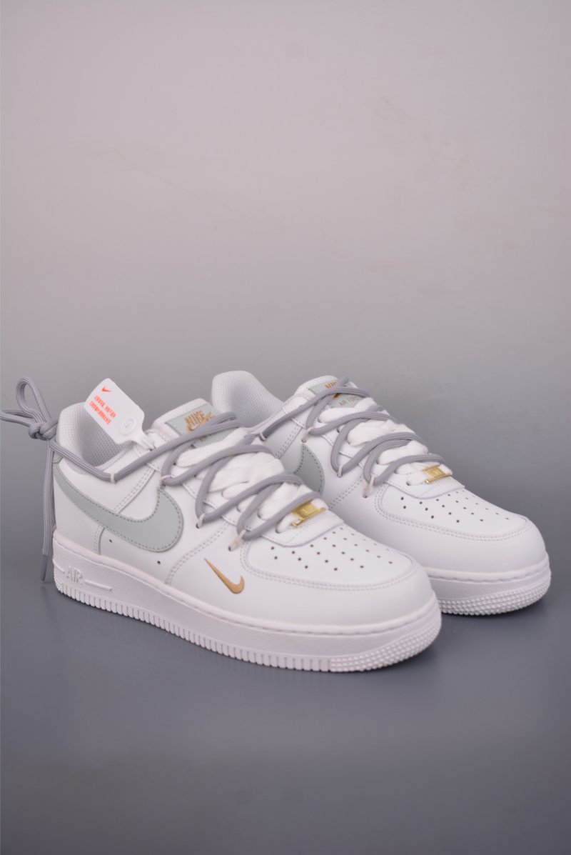 Nike Air Force 1 Low 'White / Grey / Gold'