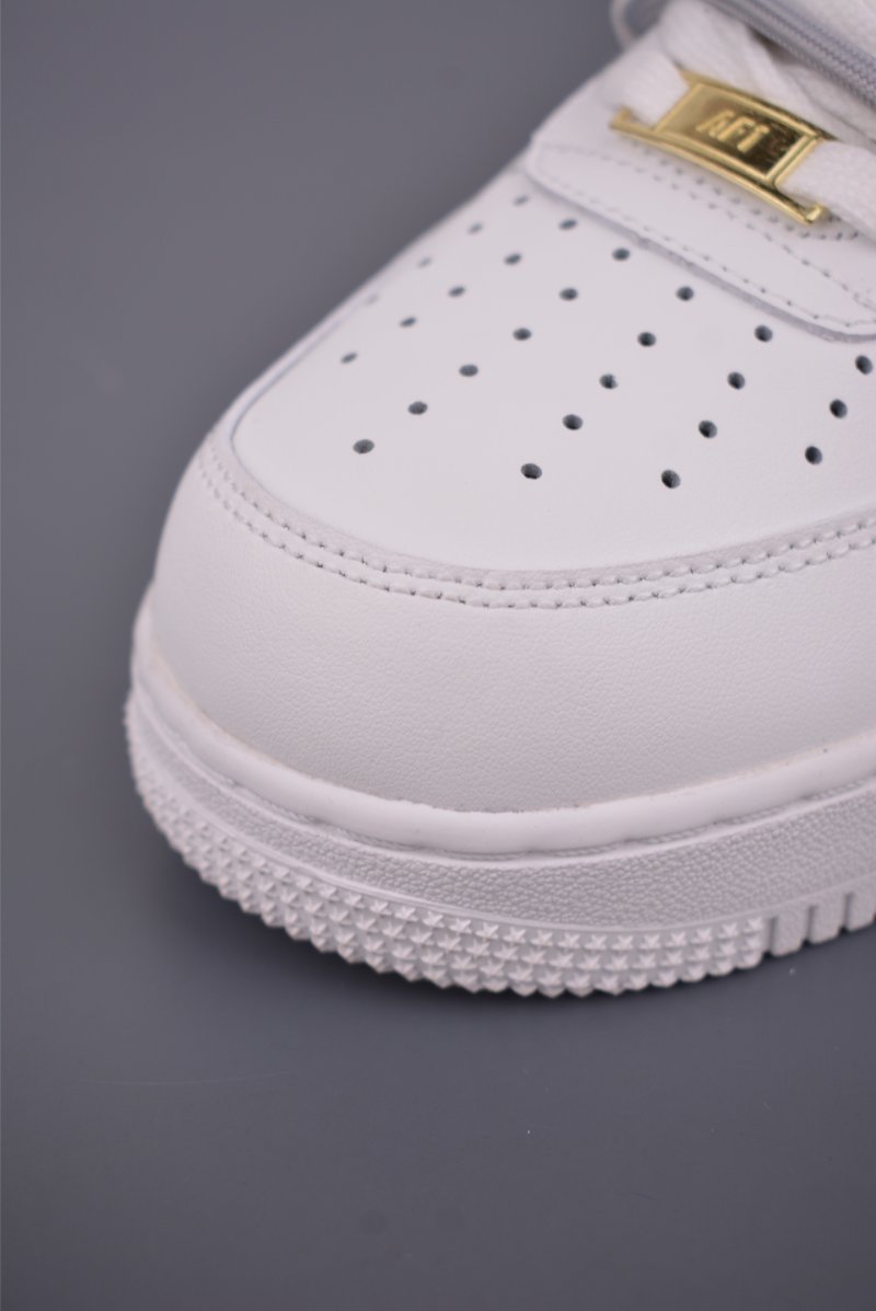 Nike Air Force 1 Low 'White / Grey / Gold' view