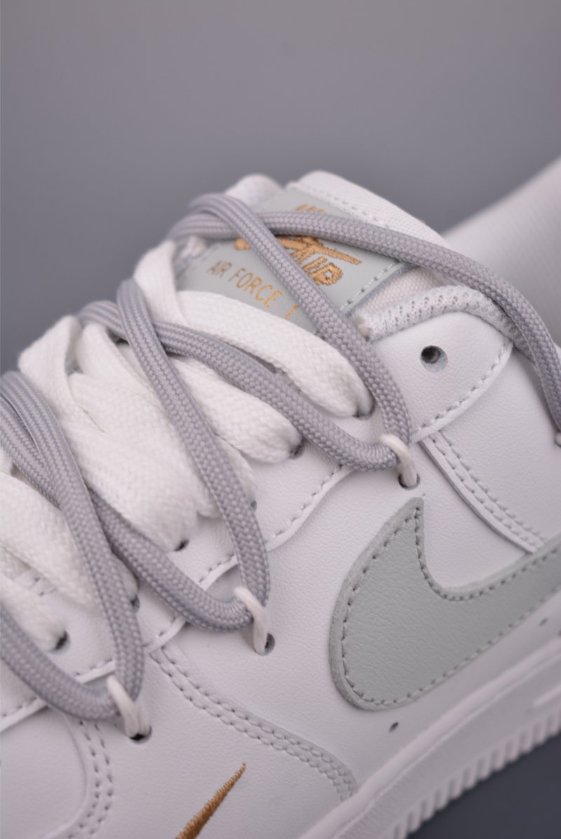 Nike Air Force 1 Low 'White / Grey / Gold' view