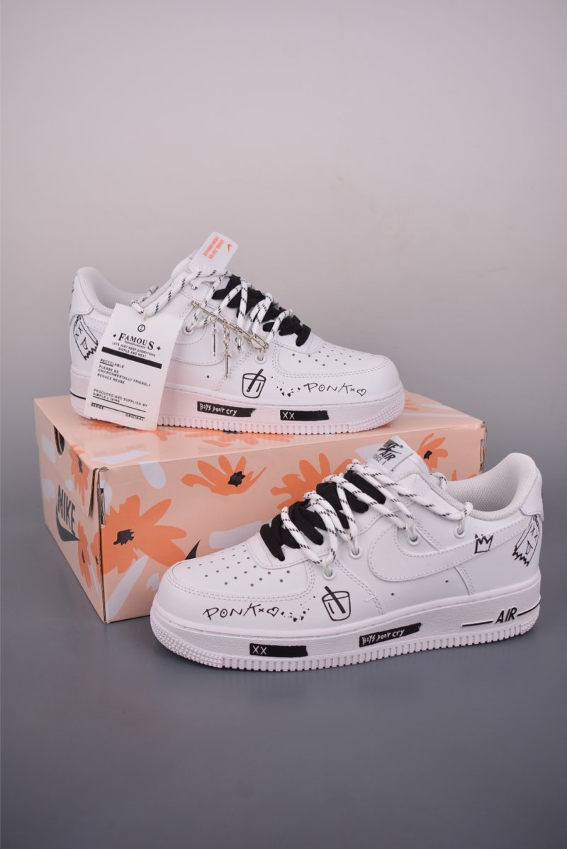 Nike Air Force 1 Low 'Paint Quirk' view