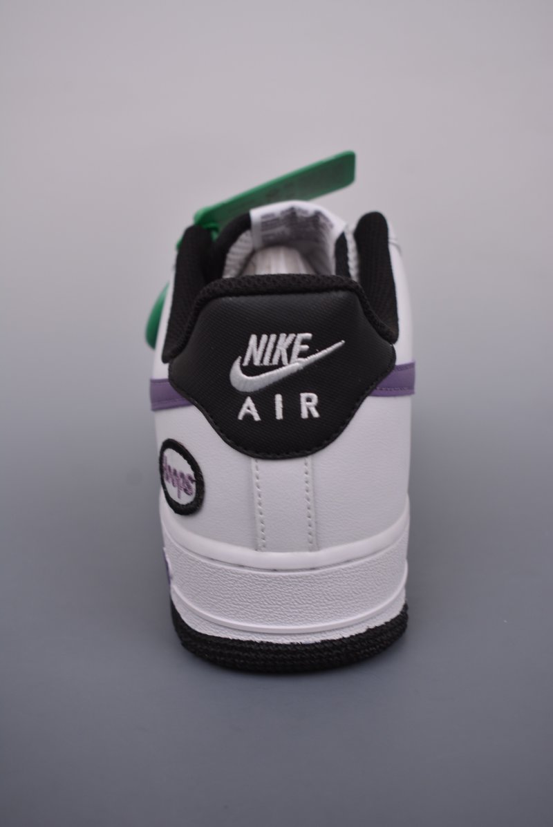 Nike Air Force 1 Low 'White / Purple' view