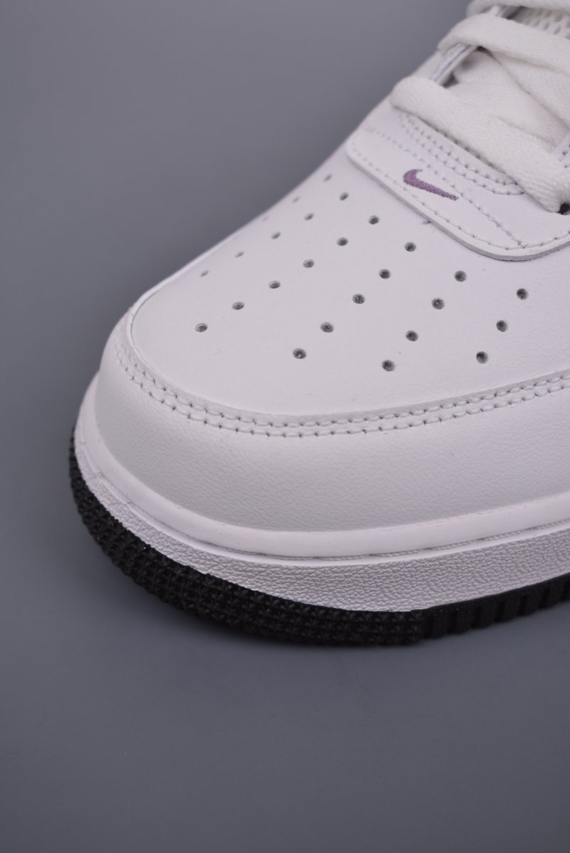 Nike Air Force 1 Low 'White / Purple' view