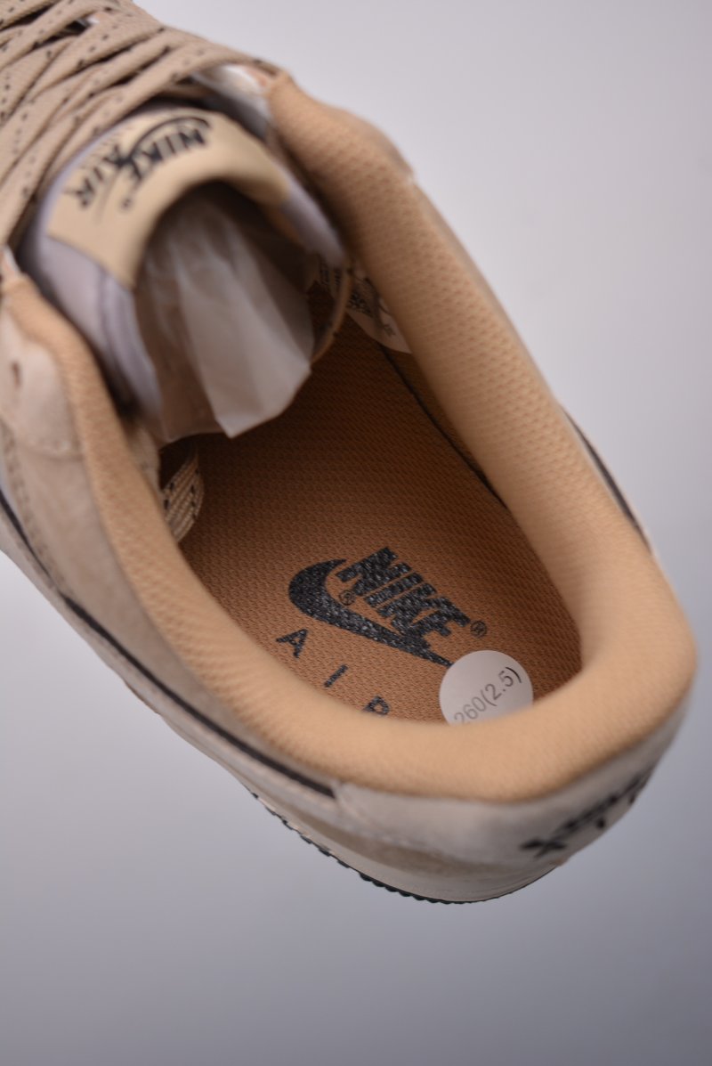 Nike Air Force 1 Low 'Suede Khaki Grey' view