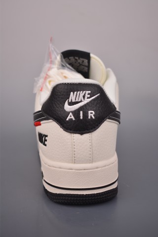 Nike Air Force 1 Low 'Cream / Black' view 4