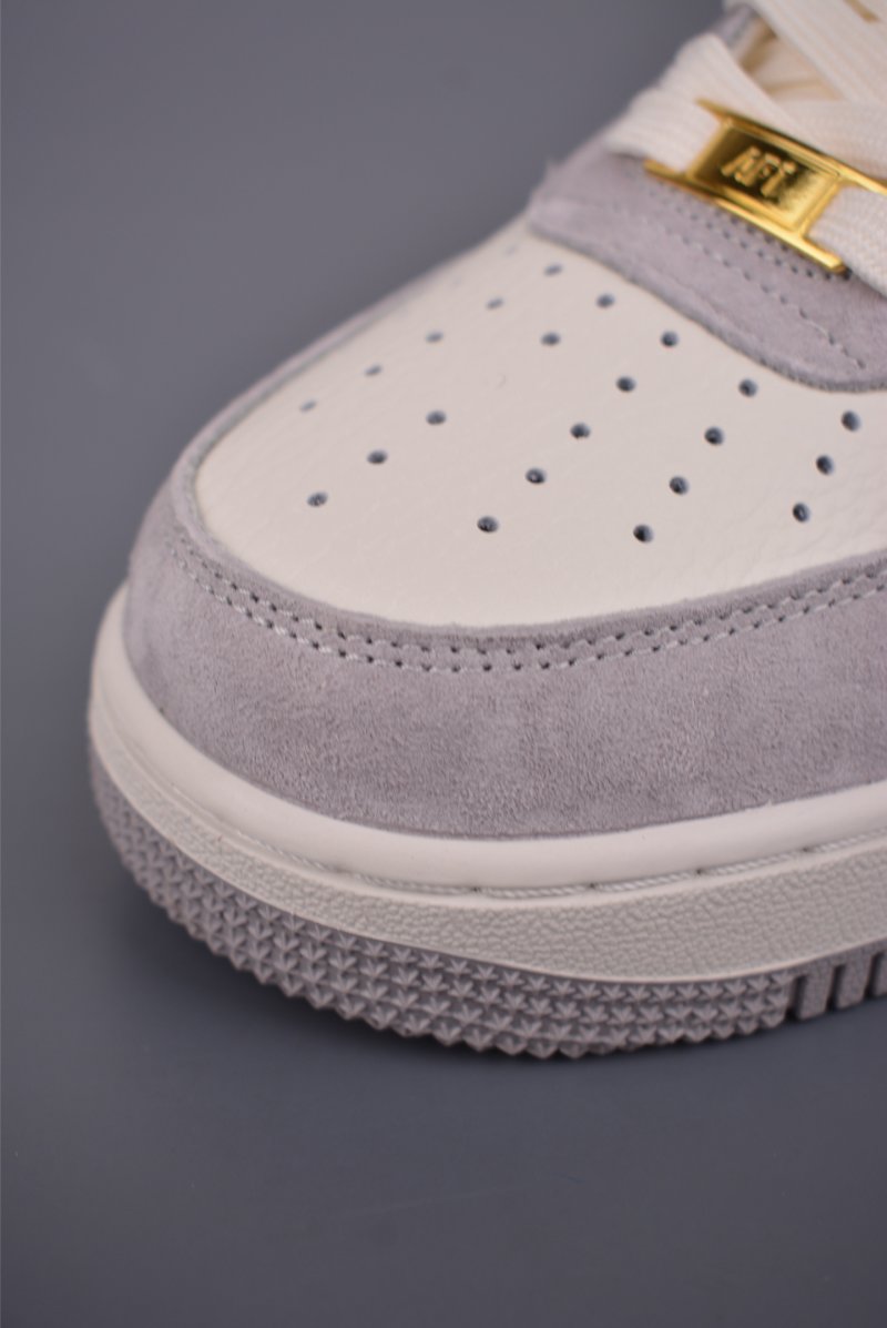 Nike Air Force 1 Low 'Grey / Gold' view
