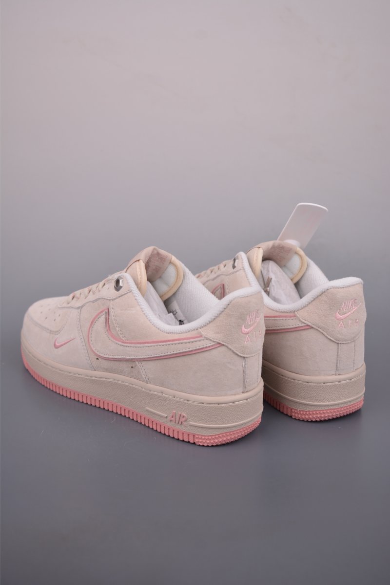 Nike Air Force 1 Low 'Grey / Pink' view